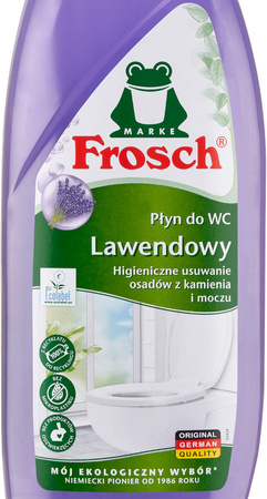 FROSCH Ekologiczny Płyn do Czyszczenia WC Usuwający Kamień Lawendowy 1,5L