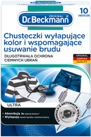 Dr. Beckmann Ultra Chusteczki Wyłapujące Kolor i Wspomagające Usuwanie Brudu 10 sztuk