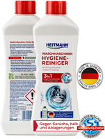 HEITMANN Czyścik 3w1 Płyn do Higienicznego Mycia i Czyszczenia Pralki 250ml
