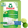 FROSCH Ekologiczne Tabletki do Zmywarki Limonkowe All in One Karton 50 szt