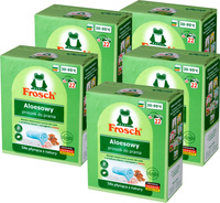 FROSCH Sensitive Aloes Proszek do Prania Hipoalergiczny BIO 1,45kg 22p x5