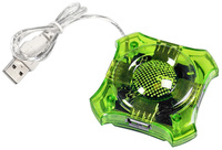 ESPERANZA USB 2.0 HUB 4 PORTY STAR ZIELONY