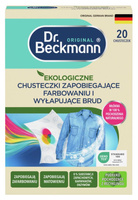 Dr. Beckmann Ekologiczne Chusteczki Wyłapujące Kolor Usuwające Brud 20 szt