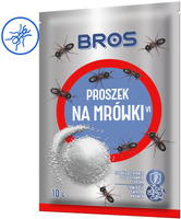 BROS Proszek na Mrówki Uniwersalny Preparat Likwidujący Mrówki Gniazda 10g