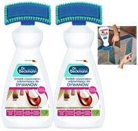 Dr. Beckmann Odplamiacz Szczotka do Czyszczenia Dywanów Wykładziny 650ml x2