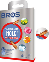BROS - Zawieszki na Mole 4 Pory Roku: Skuteczna Ochrona Odzieży 4 sztuki