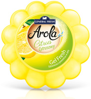 AROLA Odświeżacz Powietrza Stojący Neutralizator Zapachów w Żelu Cytrynowy