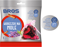 Woreczek na Mole Odzieżowe Lawendowy BROS: Ochrona i Świeżość do Szafy 6mcy