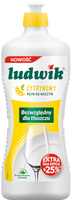 LUDWIK Płyn do Mycia Naczyń Cytrynowy Biodegradowalny 900g