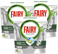 FAIRY PLATINUM All in 1 Kapsułki do Zmywarki 70 szt x3