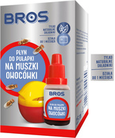 BROS Płyn Uzupełniający do Pułapki na Muszki Owocówki z Naturalny 15ml